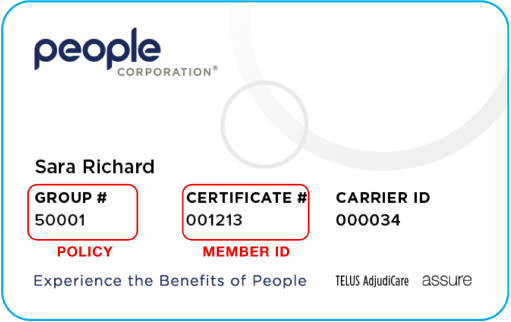 Exemple de carte de la Corporation People